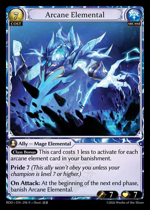 Arcane Elemental (298) [Radiant Origins]