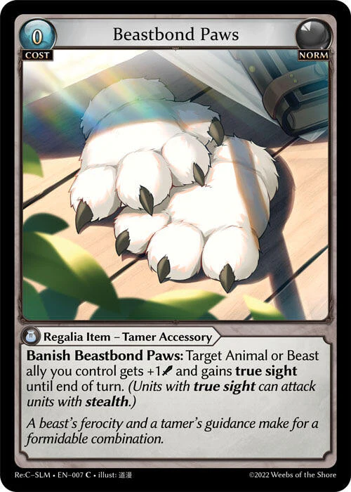 Beastbond Paws (007) [Silvie Re:Collection, Slime Sovereign Lite]