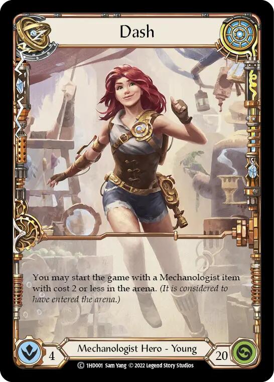 Dash [1HD001] (History Pack 1 Dash Blitz Deck)