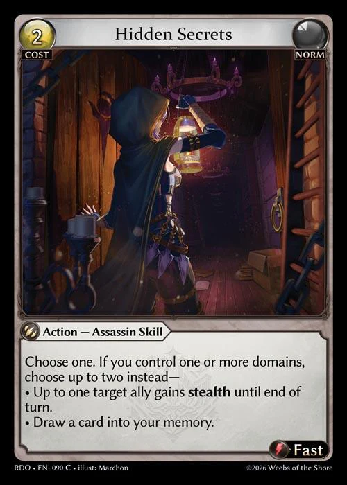 Hidden Secrets (Curio Foil) (90) [Radiant Origins]