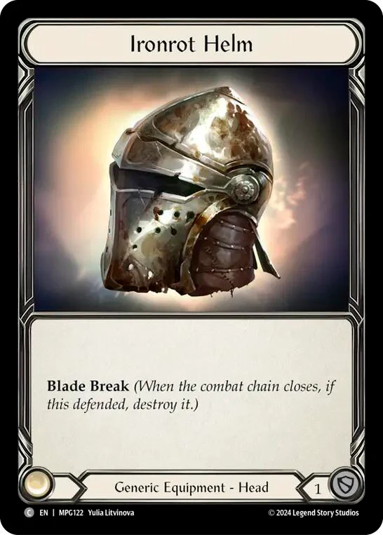Ironrot Helm [MPG122] (Mastery Pack Guardian)