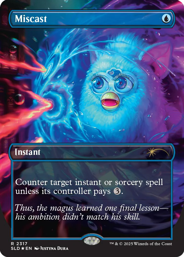 Miscast (Rainbow Foil) [Secret Lair Drop Series]