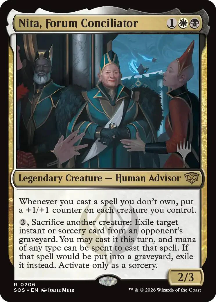 Nita, Forum Conciliator [Secrets of Strixhaven Promos]