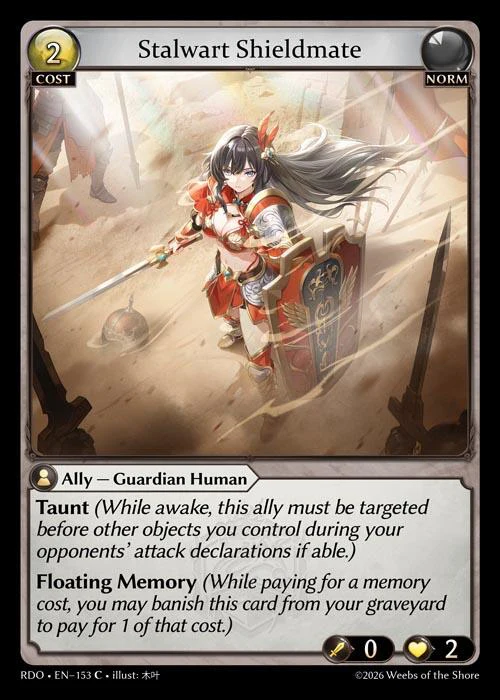 Stalwart Shieldmate (153) [Radiant Origins]
